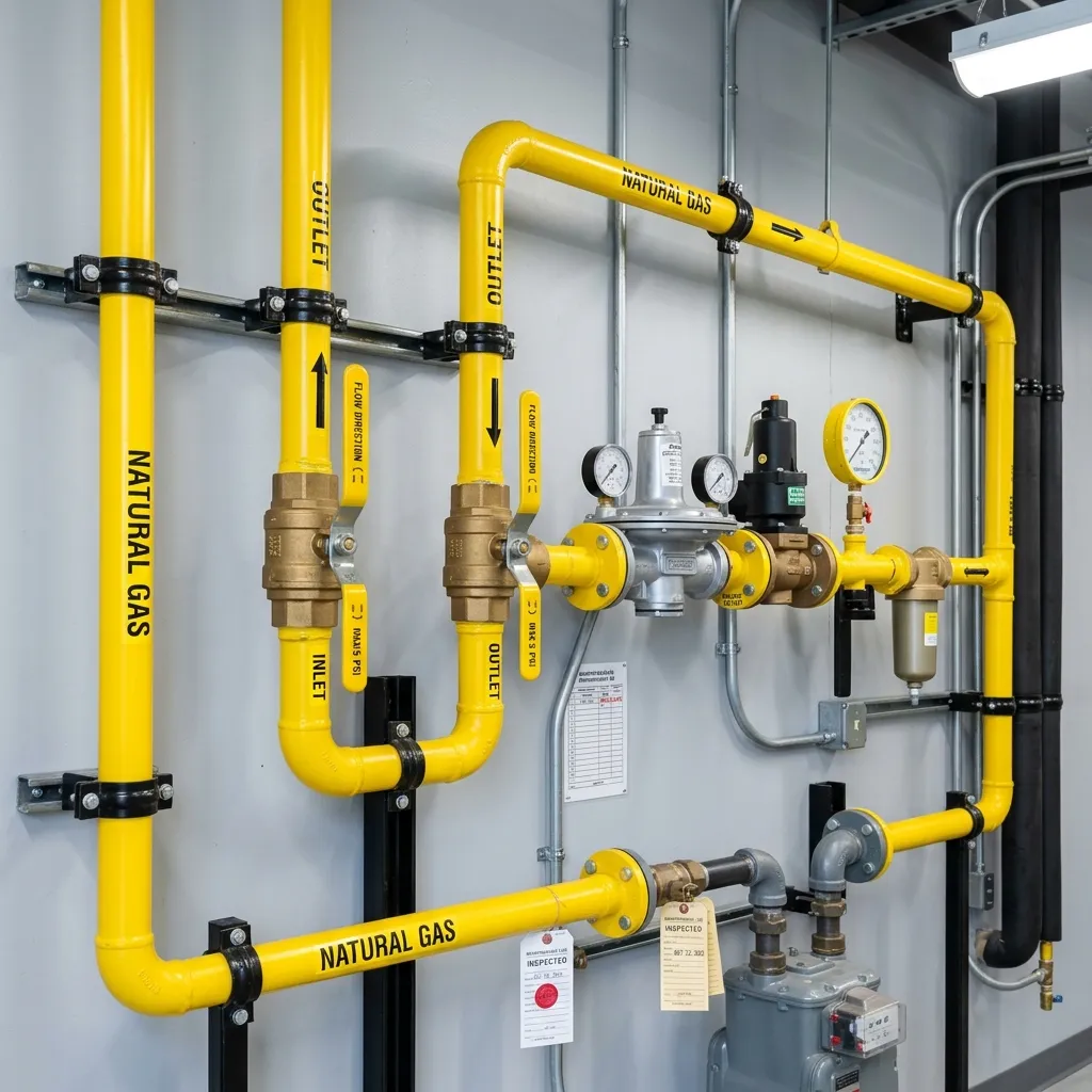 Gas Line Services Plumber in Valentine, TX